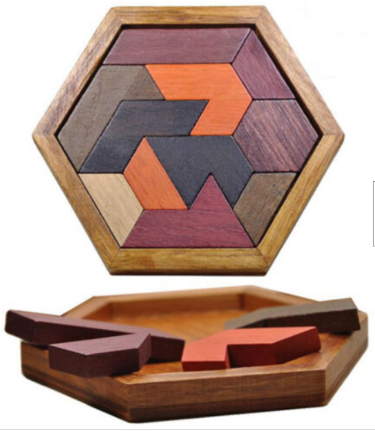 Wooden Tangram Puzzle