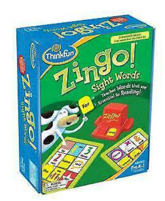 Zingo! Sight Words Game