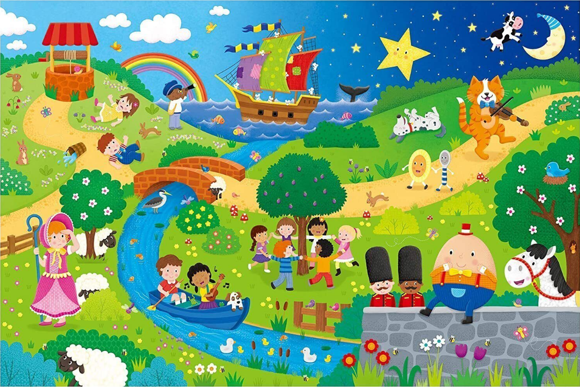 Galt Giant Nursery Rhyme Floor Puzzle