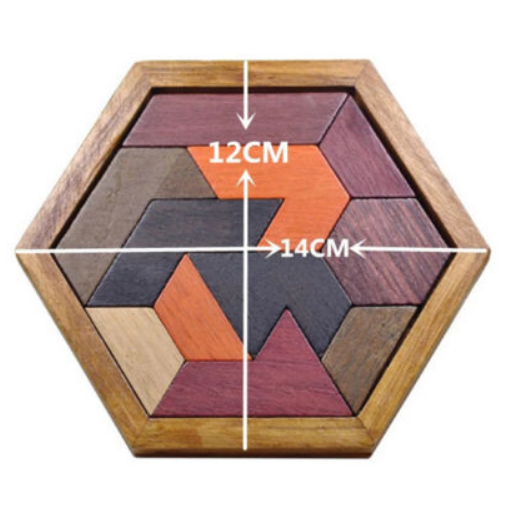 Wooden Tangram Puzzle