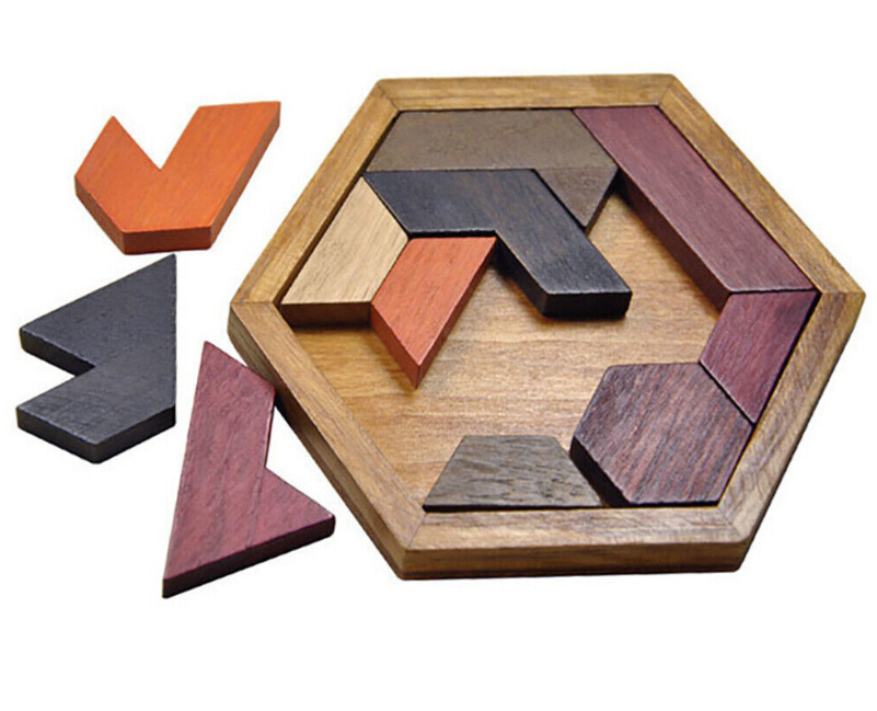 Wooden Tangram Puzzle