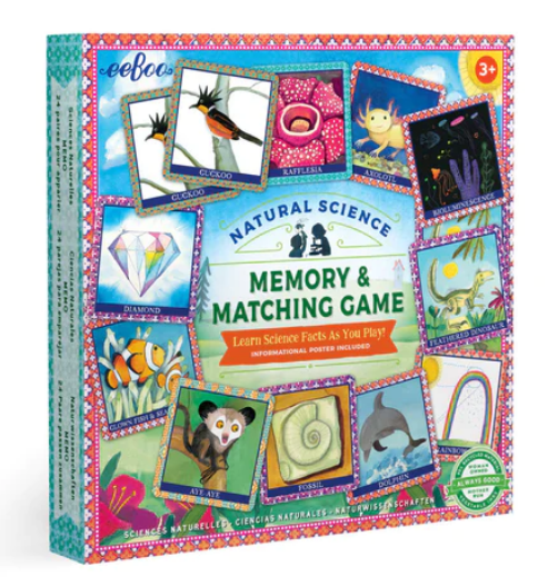 Natural Science Memory & Matching Game