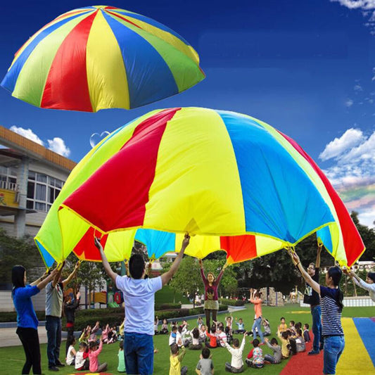 Outdoor Rainbow Parachute 