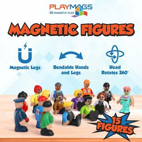 playmags magnatile figures