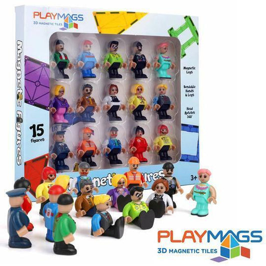 Playmags Magnetic Tiles Figures