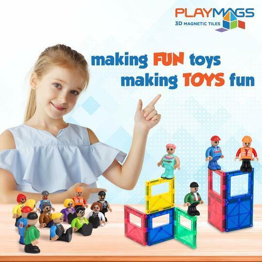 playmags magnatile figures