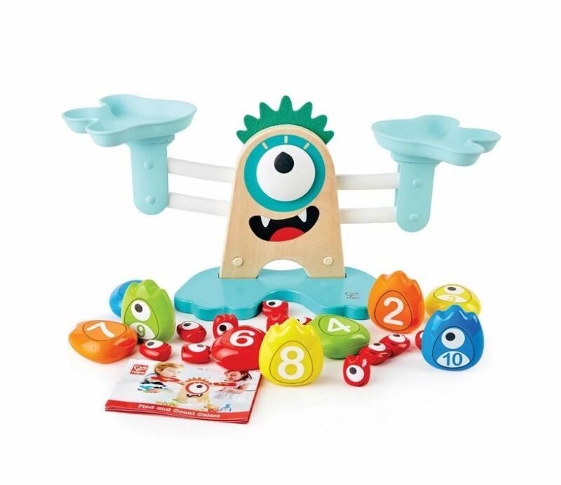 Hape Wooden Monster Math Scale