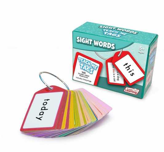 Teach Me Tags! Sight Words Cards