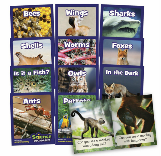 12 Science Decodable Readers Phase 3 - Wildlife